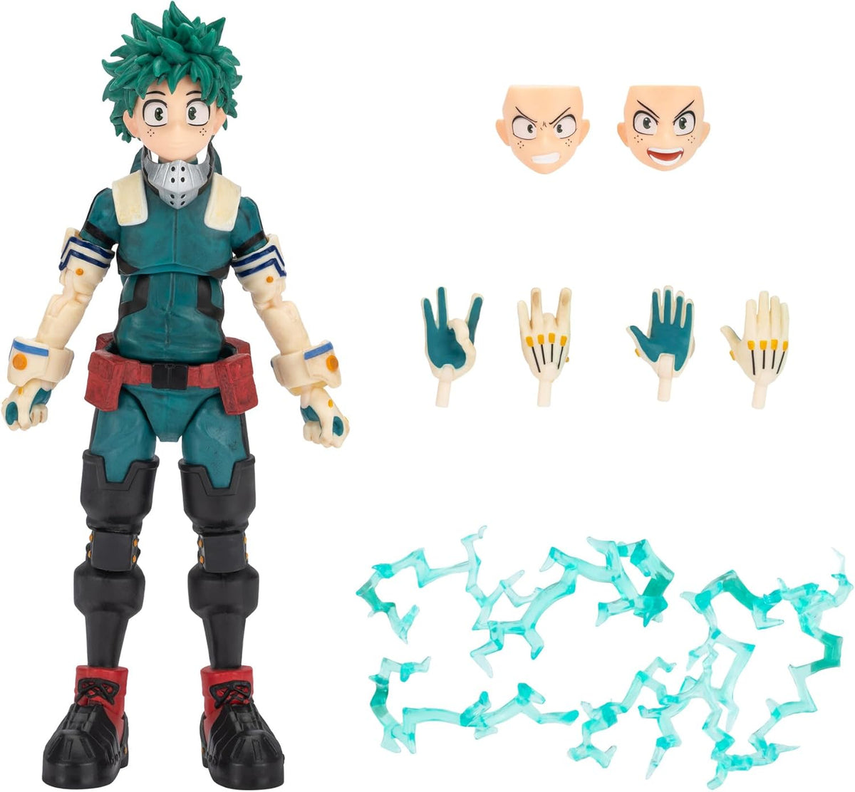My Hero Academia 6 Inch Action Figure Total Anime - Izuku Midoriya #04