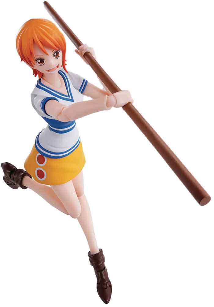 One Piece 6 Inch Action Figure S.H. Figuarts - Nami Romance Dawn