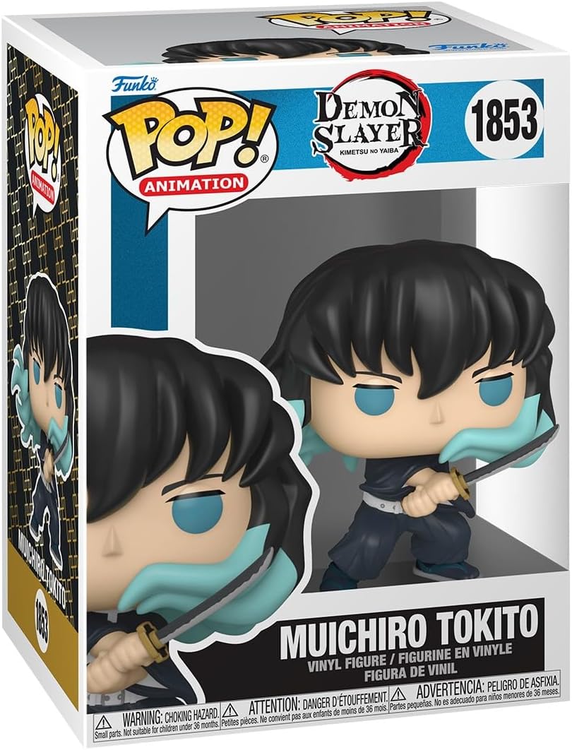 Pop Animation Demon Slayer 3.75 Inch Action Figure - Muichiro Tokito #1853