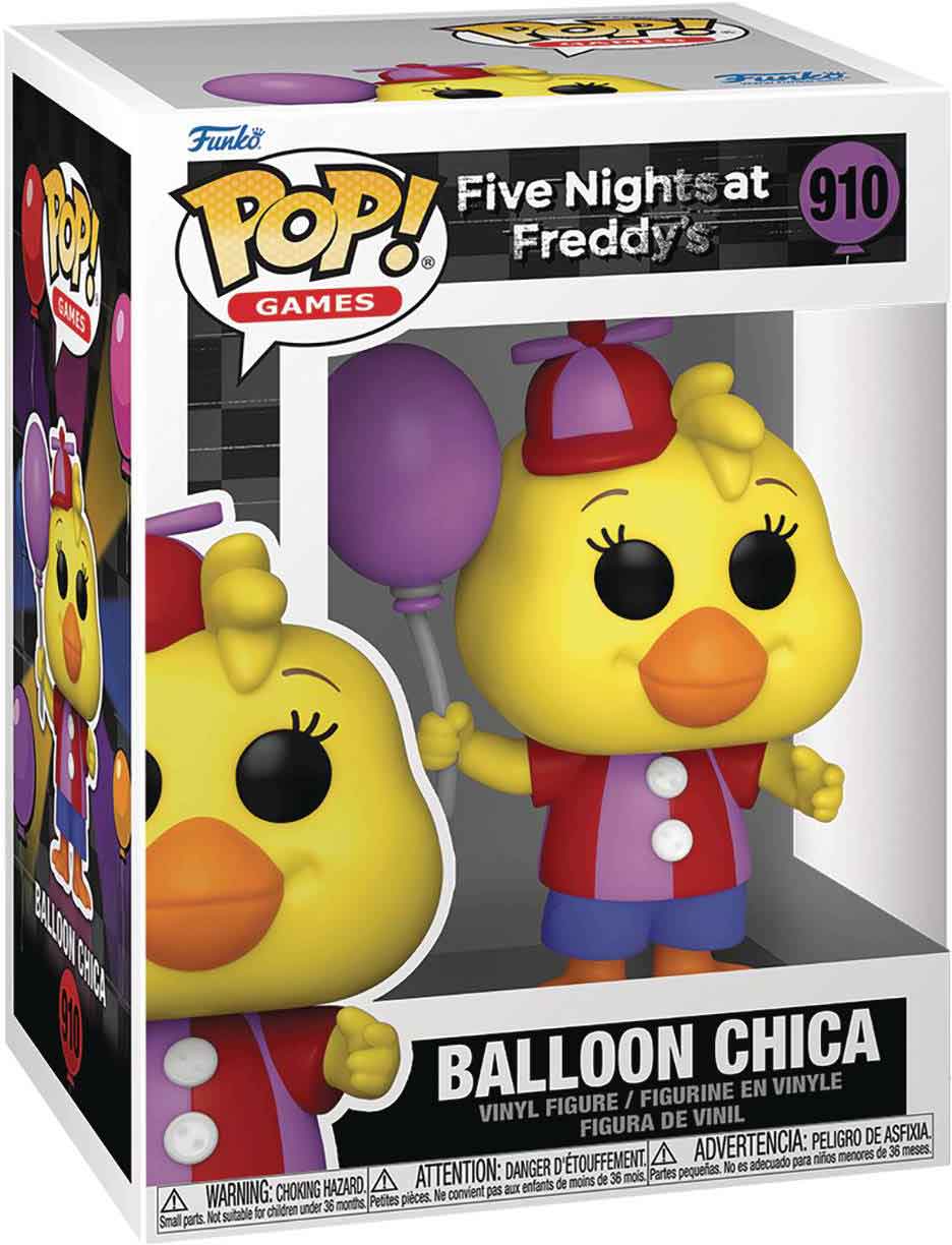 Pop Games Five Nights At Freddy's 3.75 Inch Action Figure - Balloon Chica #910