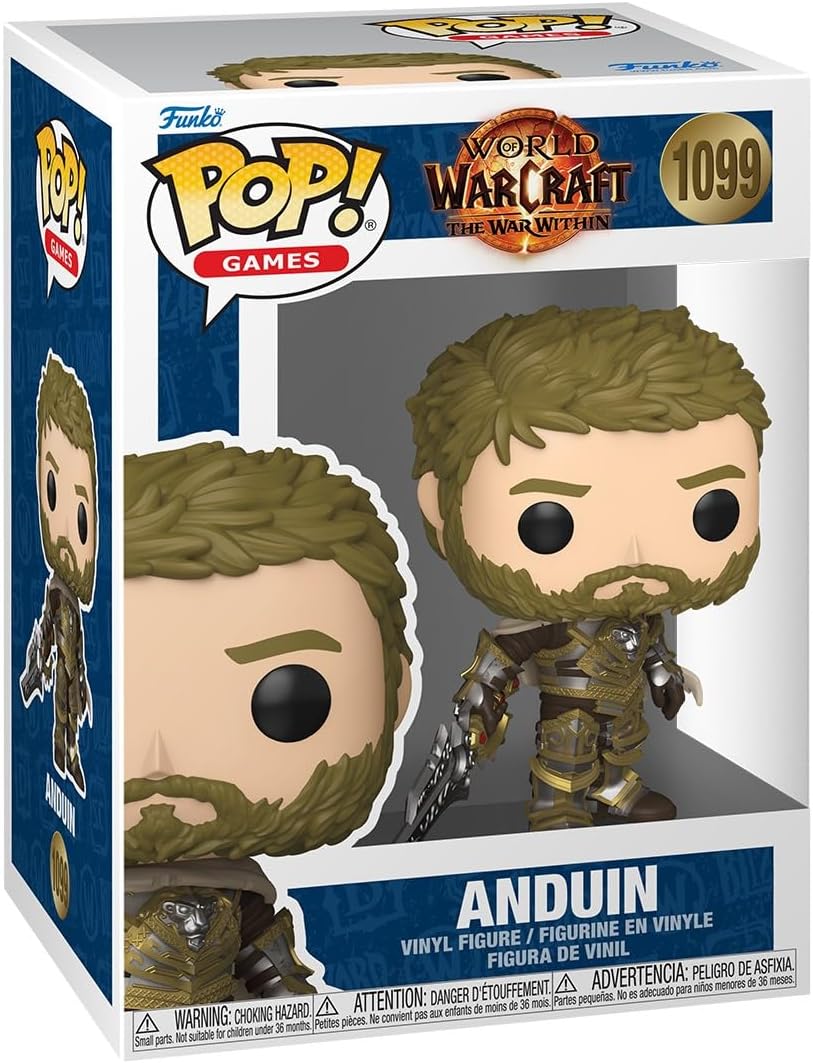 Pop Games World of Warcraft 3.75 Inch Action Figure - Anduin #1099