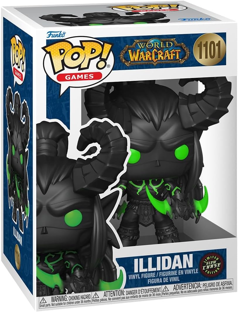 Pop Games World of Warcraft 3.75 Inch Action Figure Exclusive - Illidan #1101 Chase
