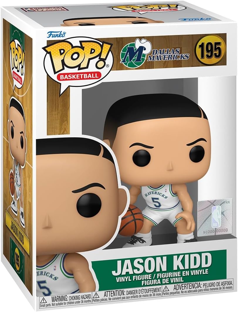 Pop Sports NBA Basketball 3.75 Inch Action Figure - Jason Kidd #195