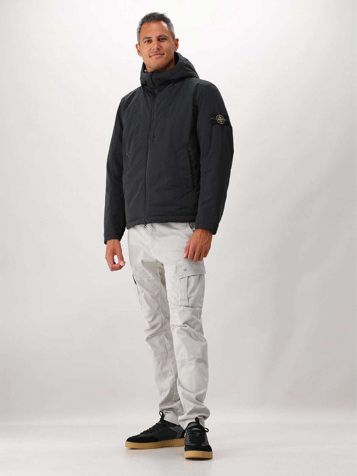 Stone Island Jas Zwart