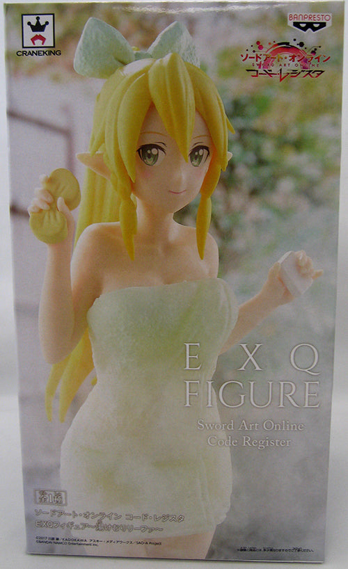 Sword Art Online 7 Inch Static Figure Code Register EXQ - Leafa In Towel