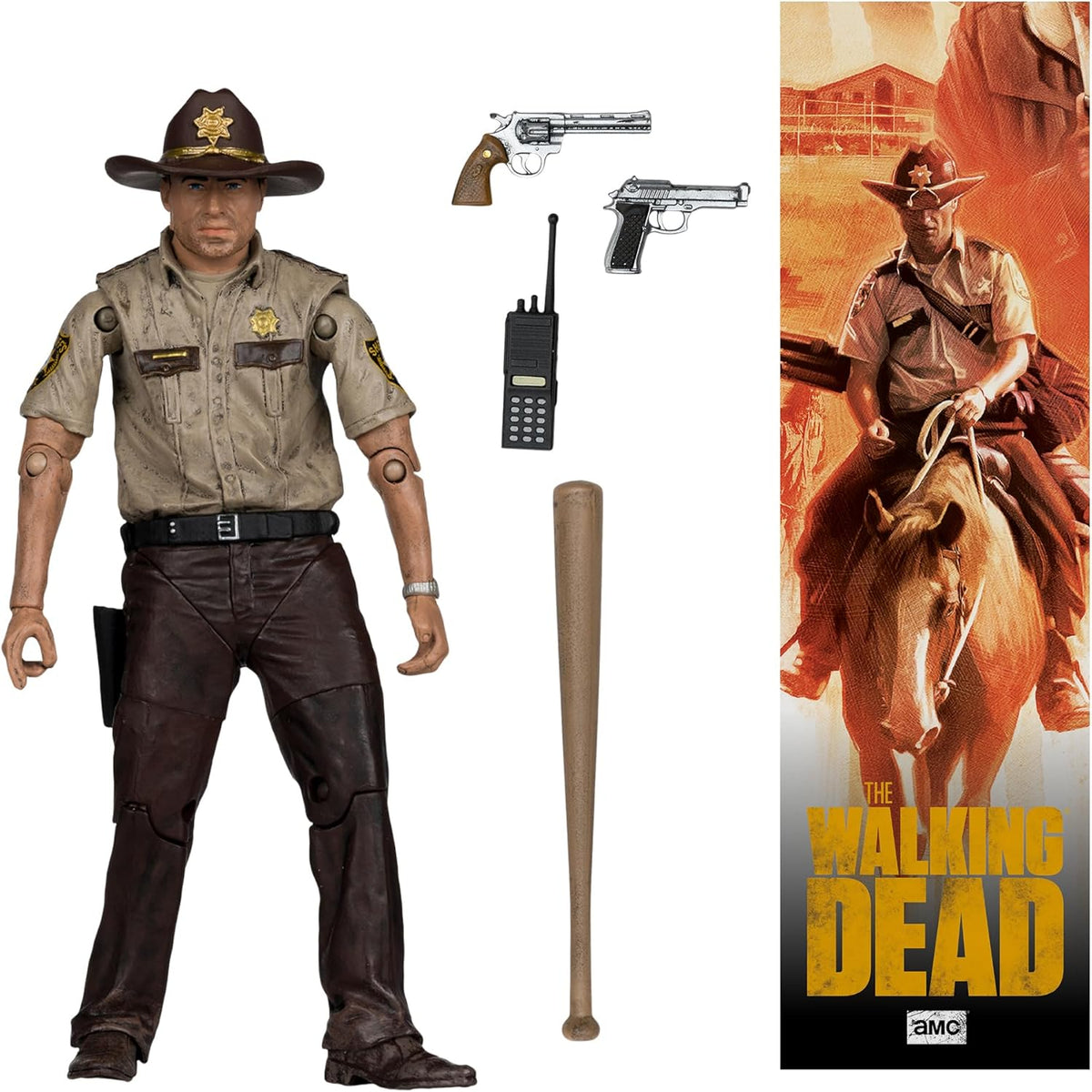 The Walking Dead 5 Inch Action Figure Wave 2 - Rick Grimes