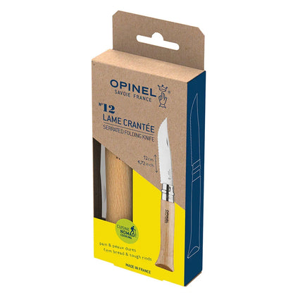 Opinel No.12 Serrated Camp Folding Knife