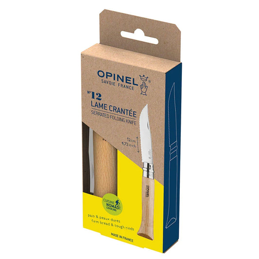 Opinel No.12 Serrated Camp Folding Knife