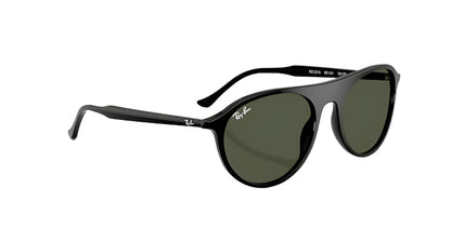 Ray Ban RB2215 Polished Black Frame with Green Lenses