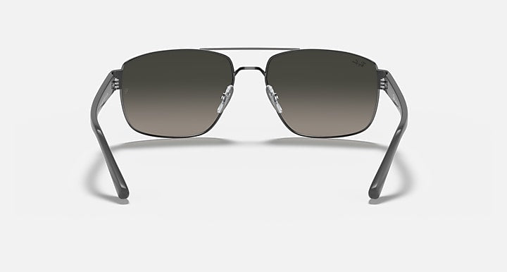Ray Ban RB3663 Polished Gunmetal with Grey Gradient Lenses