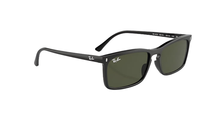 Ray Ban RB4435 Polished Black with Green Lenses