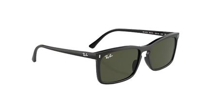 Ray Ban RB4435 Polished Black with Green Lenses