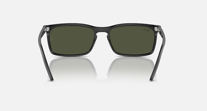 Ray Ban RB4435 Polished Black with Green Lenses