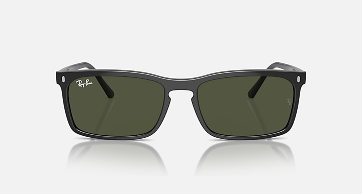 Ray Ban RB4435 Polished Black with Green Lenses