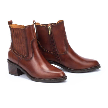 Pikolinos Bacarot Leather Ankle Boots Women's