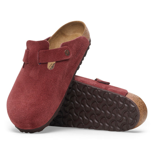 Birkenstock Boston Suede Leather Clog