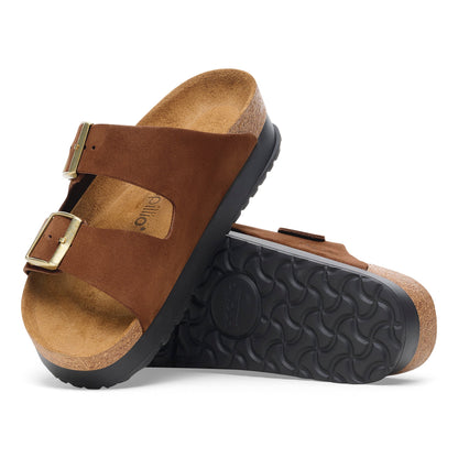 Birkenstock Papillio Arizona Flex Platform Nubuck Leather Women's