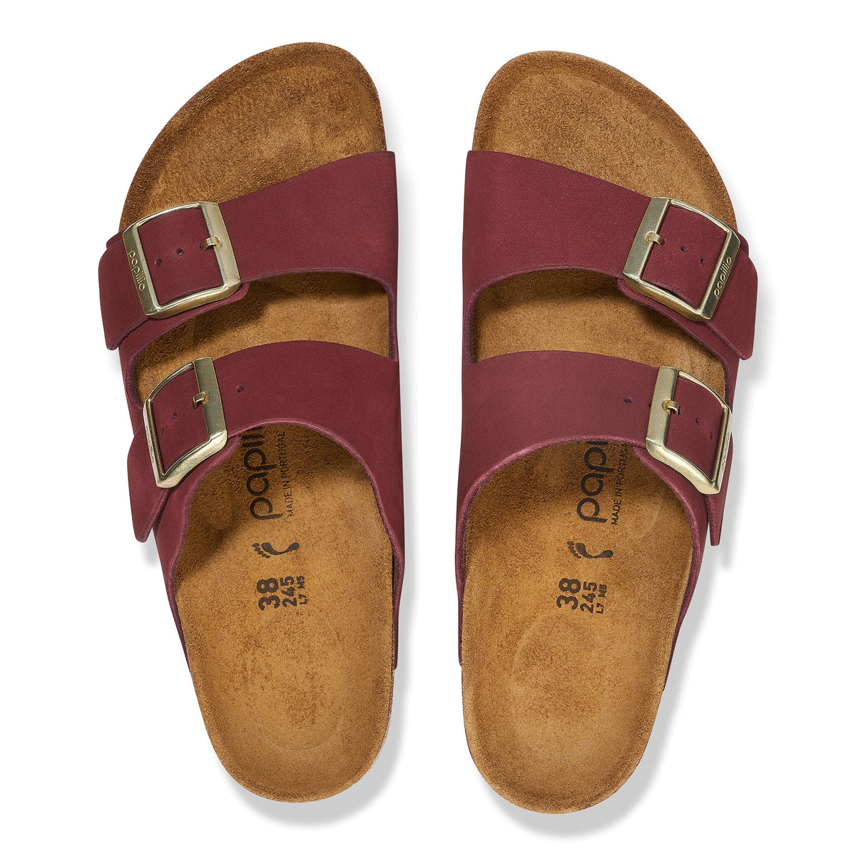 Birkenstock Papillio Arizona Flex Platform Nubuck Leather Women's