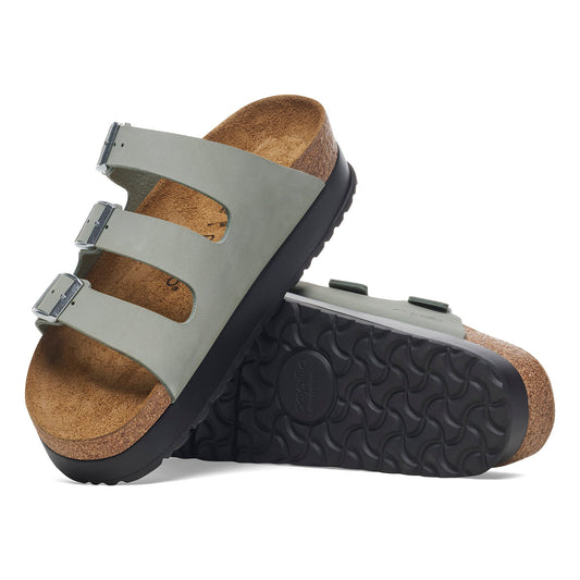 Birkenstock Florida Flex Platform Nubuck Leather Women's