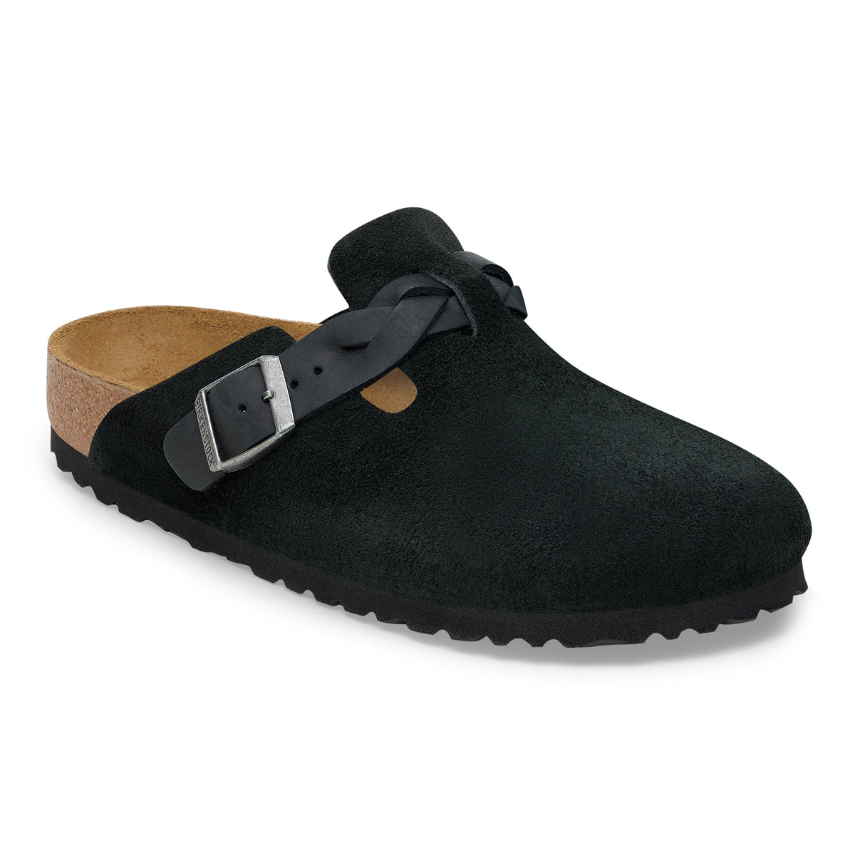 Birkenstock Boston Braided Suede Leather Women's