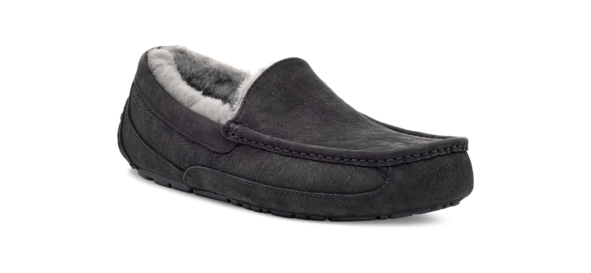UGG Ascot Matte / Leather Slipper Men's