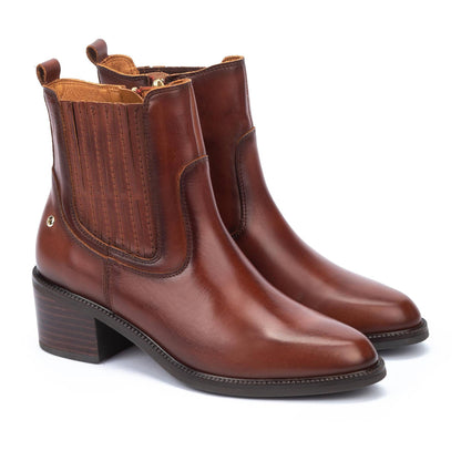 Pikolinos Bacarot Leather Ankle Boots Women's