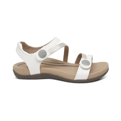 Aetrex Jess Adjustable Quarter Strap Sanadal Women's