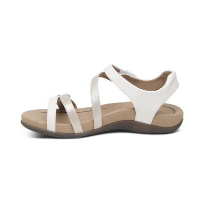 Aetrex Jess Adjustable Quarter Strap Sanadal Women's