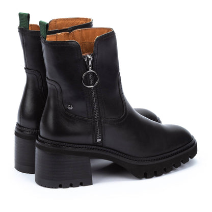 Pikolinos Valladolid Ankle Boots with Mi-Heel and Studded Treads Women's