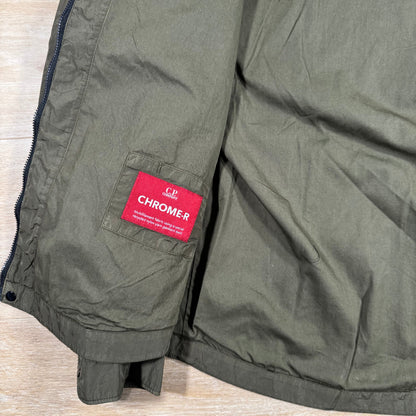 C.P. Company Chrome-R Lens Overshirt in Ivy Green
