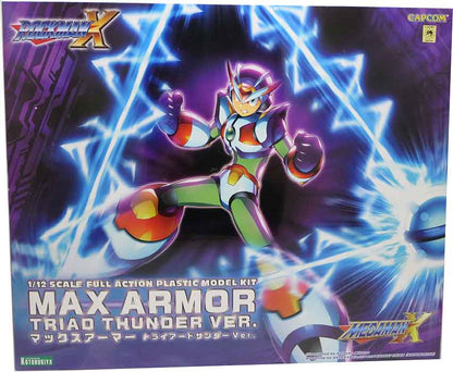 Megaman X 6 Inch Model Kit - Mega Man Max Armor Triad Thunder