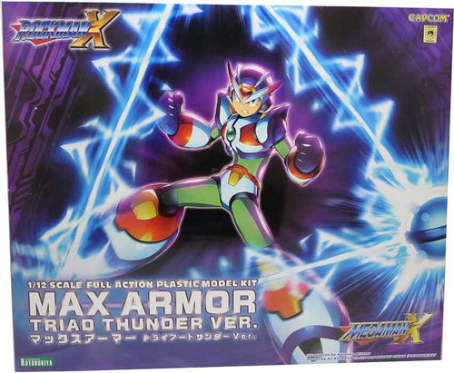 Megaman X 6 Inch Model Kit - Mega Man Max Armor Triad Thunder