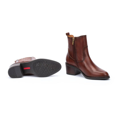 Pikolinos Bacarot Leather Ankle Boots Women's