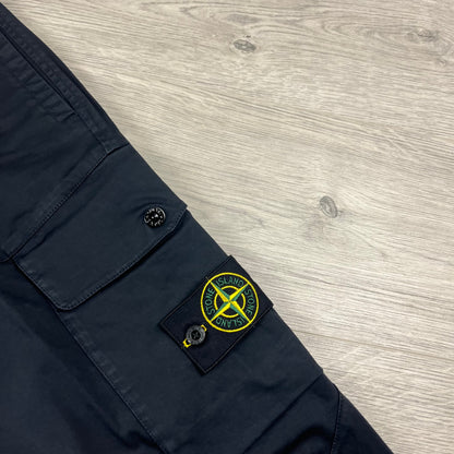 Stone Island Cargo Trousers - Navy