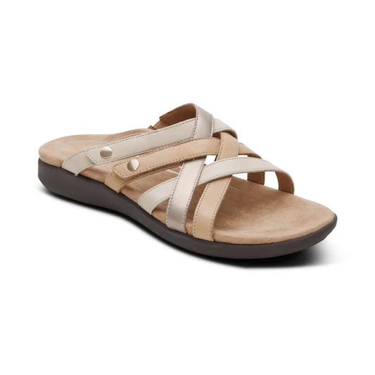 Aetrex Kasey Adjustable Slide Sandal Women's