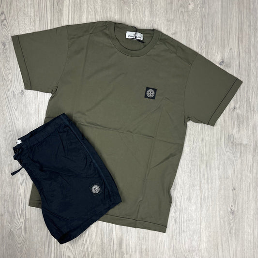 Stone Island Holiday Set - Olive/Black
