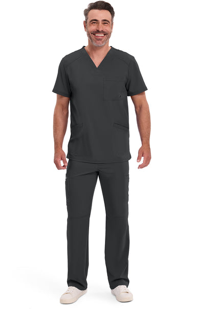 Cherokee Stretch V-Neck Scrub Top Men's