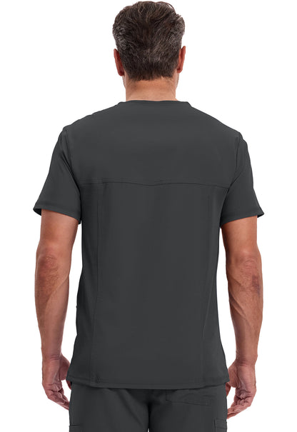 Cherokee Stretch V-Neck Scrub Top Men's