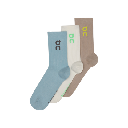 On Logo Sock High 3 Pack