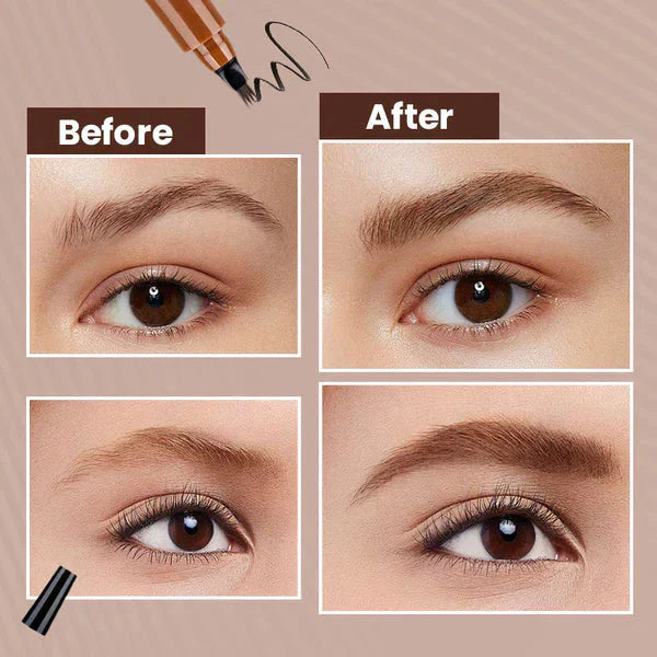🎁Buy 1 Get 1 Free🔥Waterproof Four-tip Beard and Eyebrow Pen✨