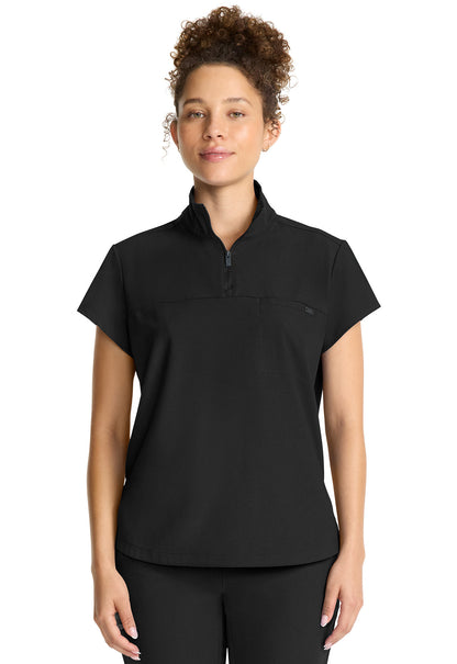 Healing Hands Bella Quarter Zip Scrub Top Women's