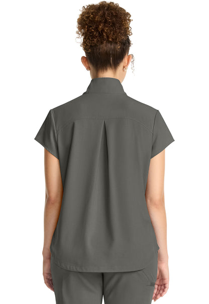 Healing Hands Bella Quarter Zip Scrub Top Women's