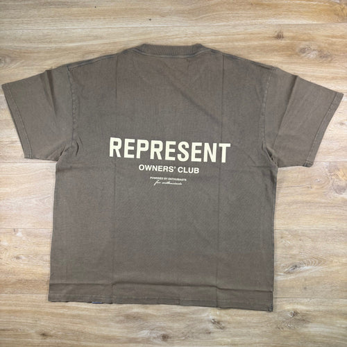 Represent Owners Club T-Shirt in Almond