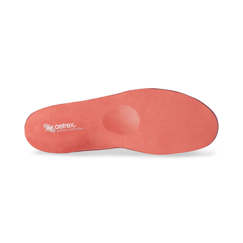 Aetrex Premium Memory Foam Orthotics W/ Metatarsal Support Women's