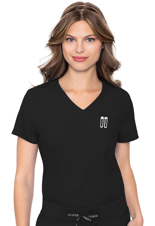 Med Couture One Pocket Tuck-In Top Women's