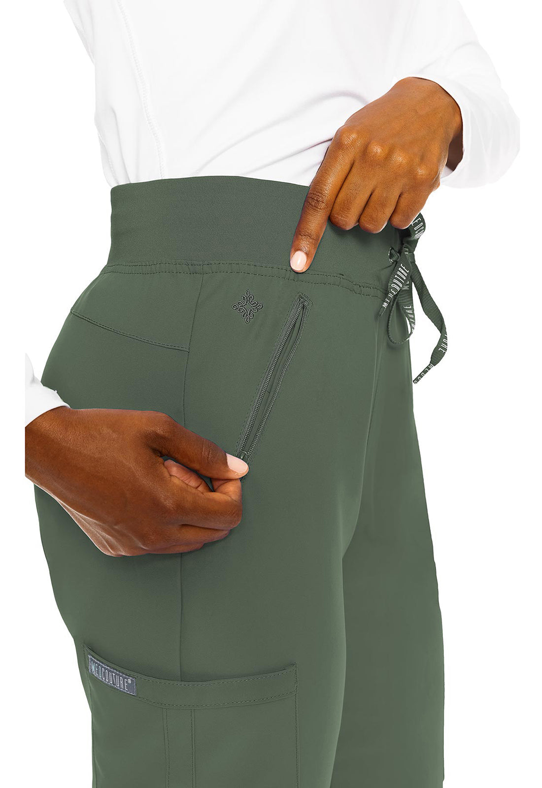 Med Couture Zipper Pant Women's
