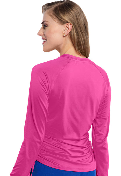 Med Couture Long Sleeve Ruched Underscrub Women's