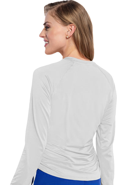 Med Couture Long Sleeve Ruched Underscrub Women's