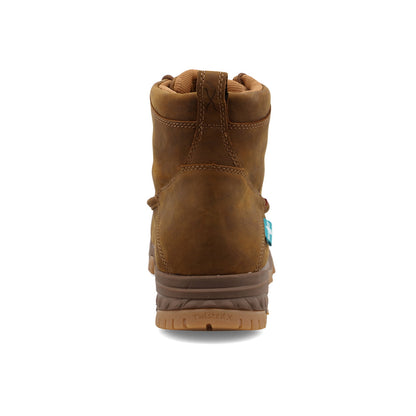 Twisted X 6" Work Boot Brown Men's