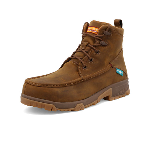 Twisted X 6" Work Boot Brown Men's